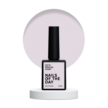 Gel polish NAILSOFTHEDAY Lets special Ivory 10 ml 