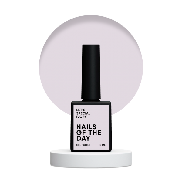 Gel polish NAILSOFTHEDAY Lets special Ivory 10 ml 