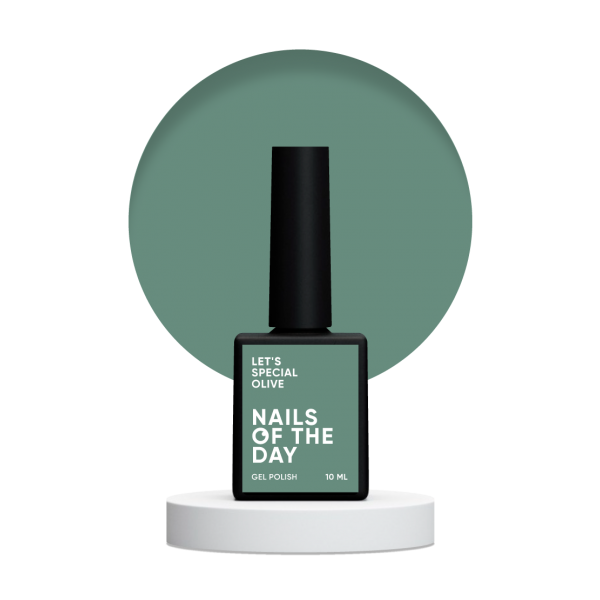 Gel polish NAILSOFTHEDAY Lets special Olive 10 ml 