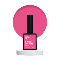 Gel polish NAILSOFTHEDAY Lets special pink 10 ml 