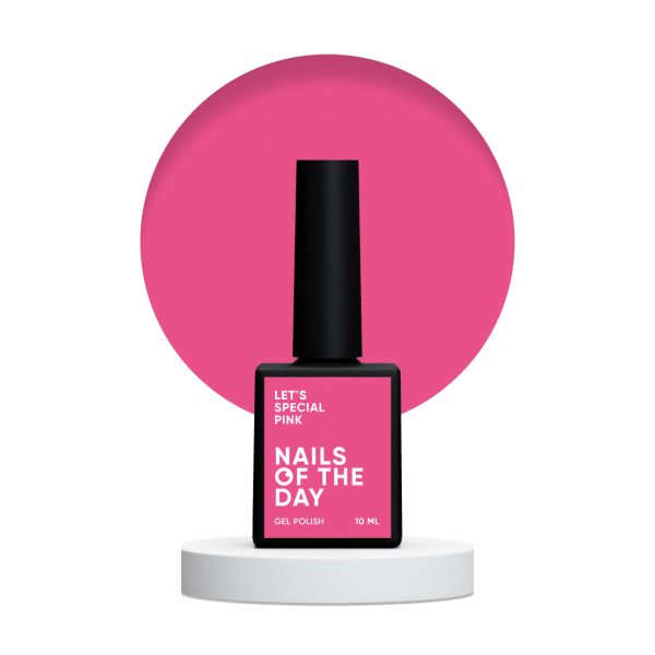 Gel polish NAILSOFTHEDAY Lets special pink 10 ml 