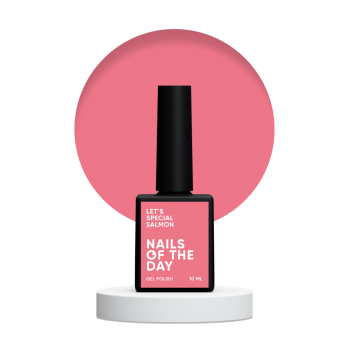 Gel polish NAILSOFTHEDAY Lets special salmon 10 ml 