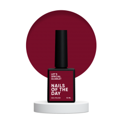Gel polish NAILSOFTHEDAY Lets special Scarlet 10 ml 