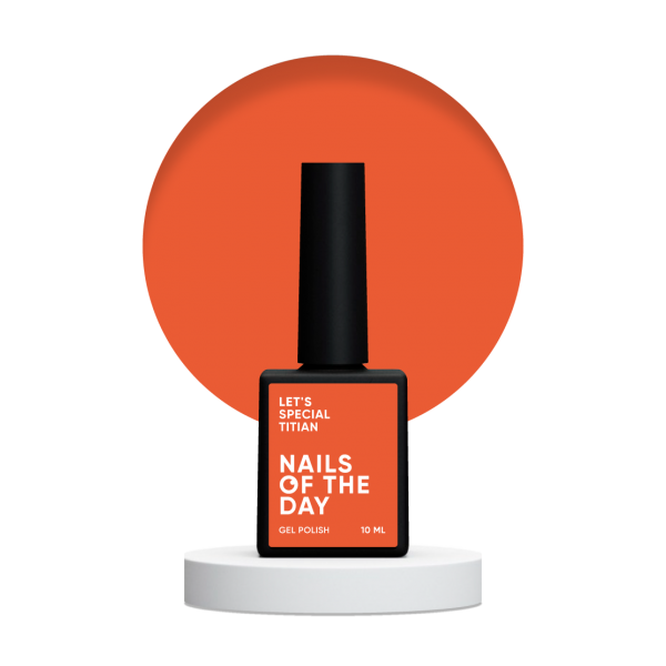 Gel polish NAILSOFTHEDAY Lets special Titian 10 ml 