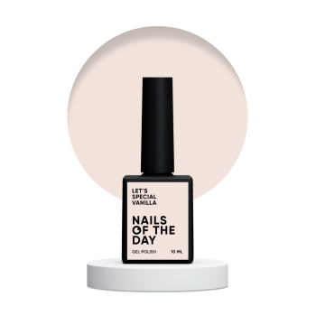 Gel polish NAILSOFTHEDAY Lets special Vanilla 10 ml 