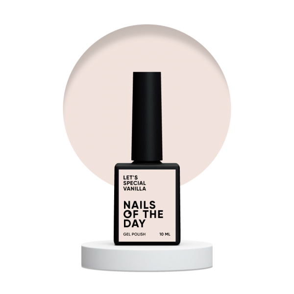 Gel polish NAILSOFTHEDAY Lets special Vanilla 10 ml Gel polish NAILSOFTHEDAY Lets special Vanilla 10 ml