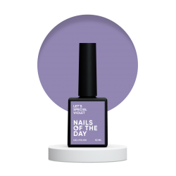 Gel polish NAILSOFTHEDAY Lets special Violet 10 ml 