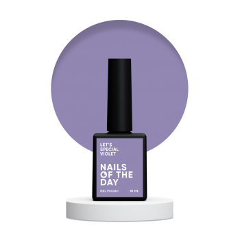 Gel polish NAILSOFTHEDAY Lets special Violet 10 ml 
