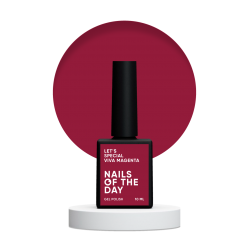 Gel polish NAILSOFTHEDAY Lets special Viva Magenta 10 ml 