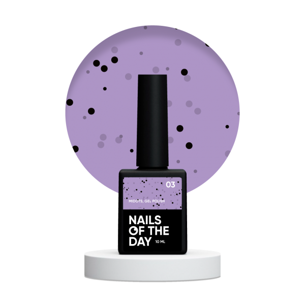 Gel polish NAILSOFTHEDAY MiDots 03 10 ml Gel polish NAILSOFTHEDAY MiDots 03 10 ml