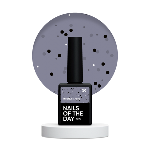 Gel polish NAILSOFTHEDAY MiDots 09 10 ml Gel polish NAILSOFTHEDAY MiDots 09 10 ml