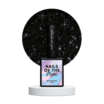 Gel polish NAILSOFTHENIGHT Black Jack 10 ml 