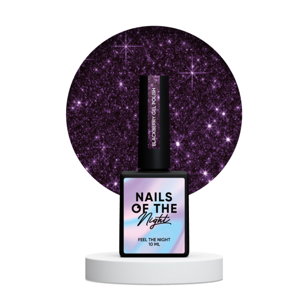 Gel polish NAILSOFTHENIGHT Blackberry 10 ml Gel polish NAILSOFTHENIGHT Blackberry 10 ml