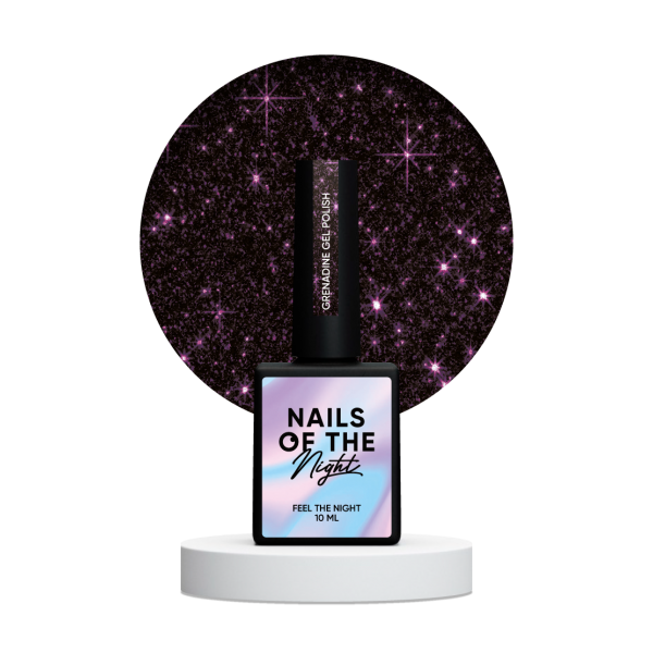 Gel polish NAILSOFTHENIGHT Grenadine 10 ml 