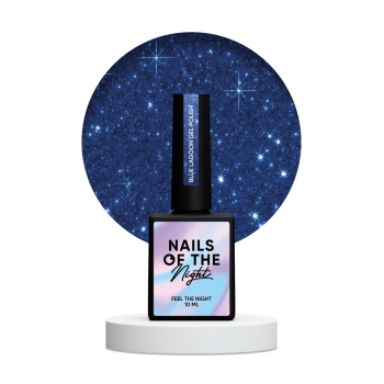 Gel polish NAILSOFTHENIGHT Blue Lagoon 10 ml 