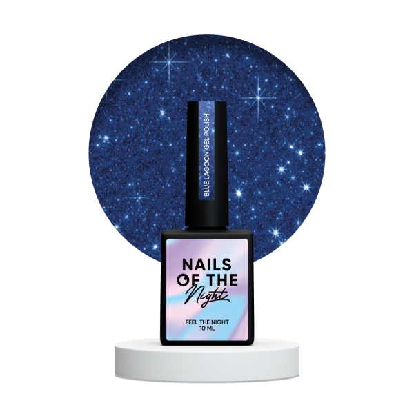 Gel polish NAILSOFTHENIGHT Blue Lagoon 10 ml 
