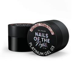 Gel polish NAILSOFTHENIGHT Platinum 03 12 ml