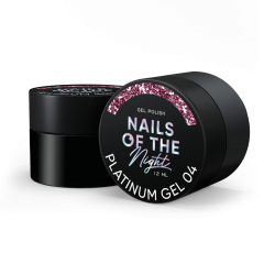Gel polish NAILSOFTHENIGHT Platinum 04 12 ml