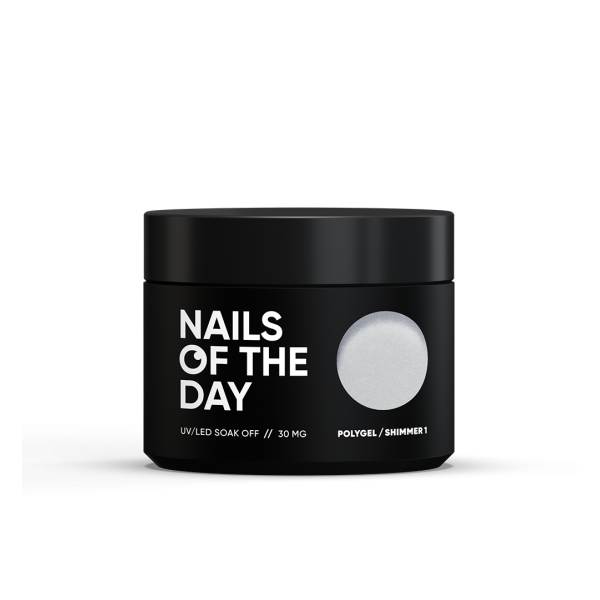 Poly Gel NAILSOFTHEDAY shimmer 01 30 ml Poly Gel NAILSOFTHEDAY shimmer 01 30 ml