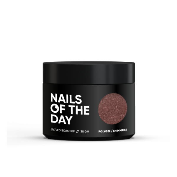 Poly Gel NAILSOFTHEDAY shimmer 06 30 ml Poly Gel NAILSOFTHEDAY shimmer 06 30 ml