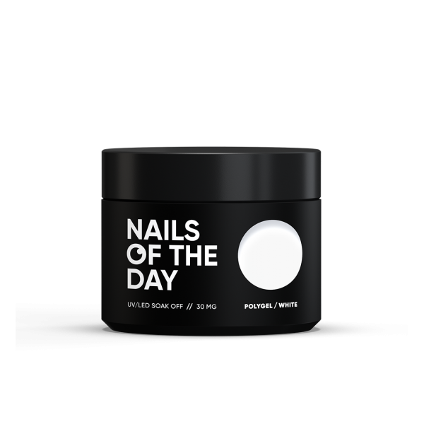 Poly Gel NAILSOFTHEDAY white 30 ml Poly Gel NAILSOFTHEDAY white 30 ml