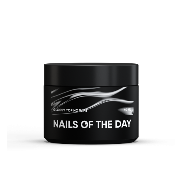 Top NAILSOFTHEDAY Glossy no wipe 30 ml Top NAILSOFTHEDAY Glossy no wipe 30 ml