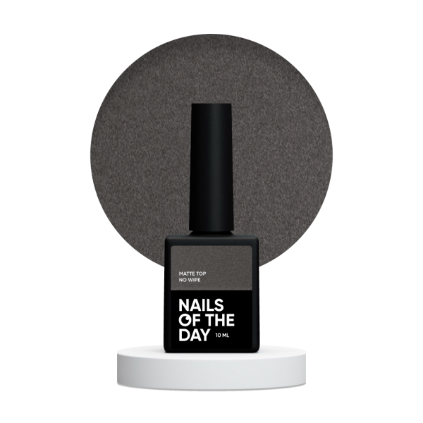 Top NAILSOFTHEDAY Matte no wipe 10 ml Top NAILSOFTHEDAY Matte no wipe 10 ml