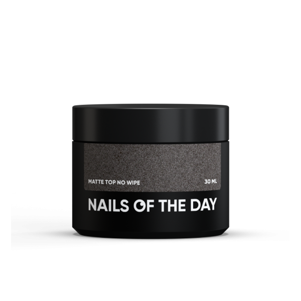 Top NAILSOFTHEDAY Matte no wipe 30 ml Top NAILSOFTHEDAY Matte no wipe 30 ml
