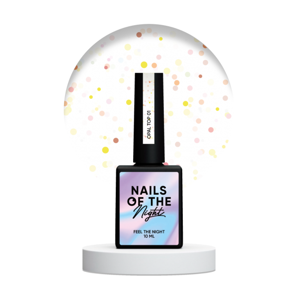 Top NAILSOFTHENIGHT Opal 01 10 ml Top NAILSOFTHENIGHT Opal 01 10 ml