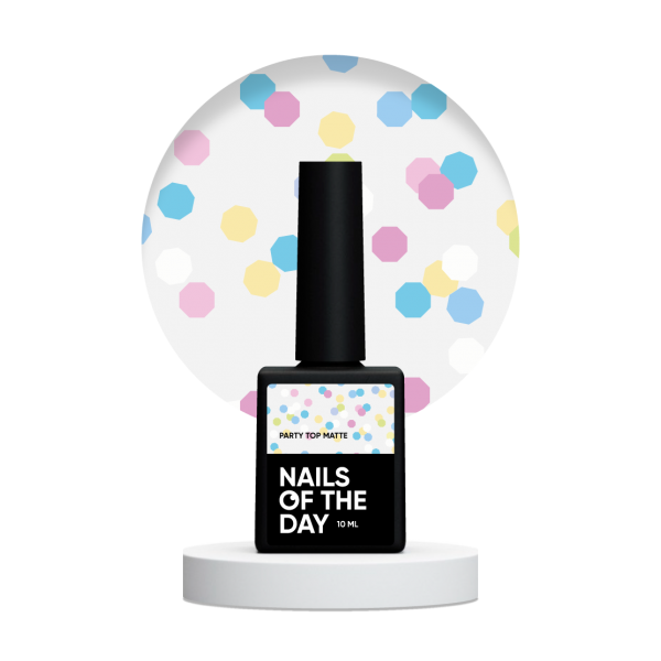Top NAILSOFTHEDAY Party Matte 10 ml 