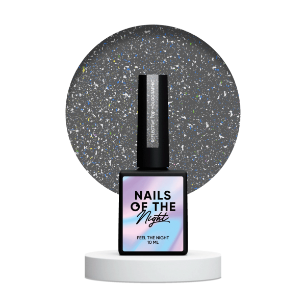 Top NAILSOFTHENIGHT Reflective Holographic 10 ml Top NAILSOFTHENIGHT Reflective Holographic 10 ml