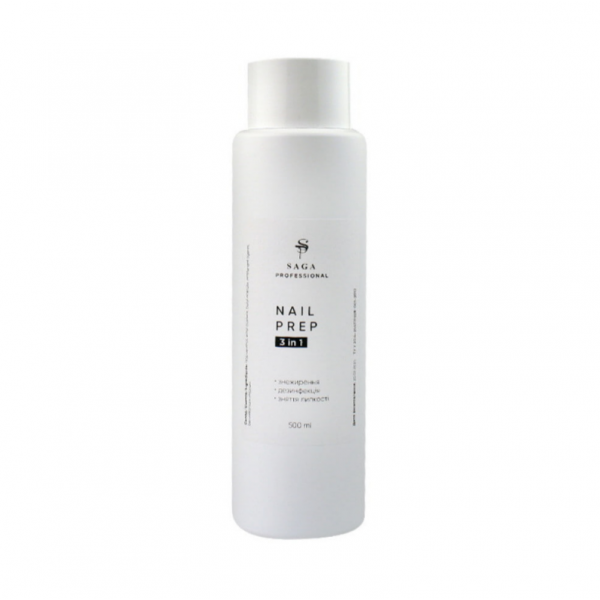 Nail Prep 3 in 1 SAGA 500 ml Nail Prep 3 in 1 SAGA 500 ml