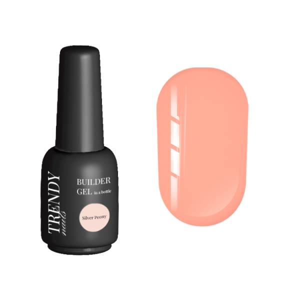 Builder Gel bottle Silver Peony 15 ml Trendy Nails