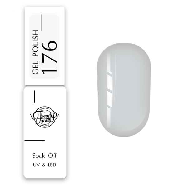 Gel polish Classic no.176 8 ml Trendy nails Gel polish Classic no.176 8 ml Trendy nails