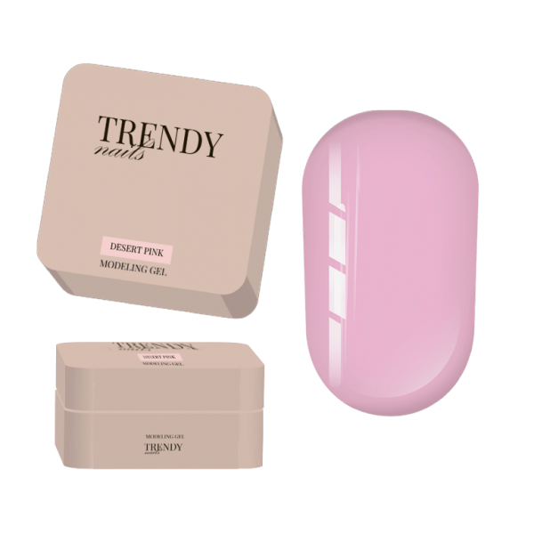 Modeling Gel Desert Pink 15 ml Trendy Nails