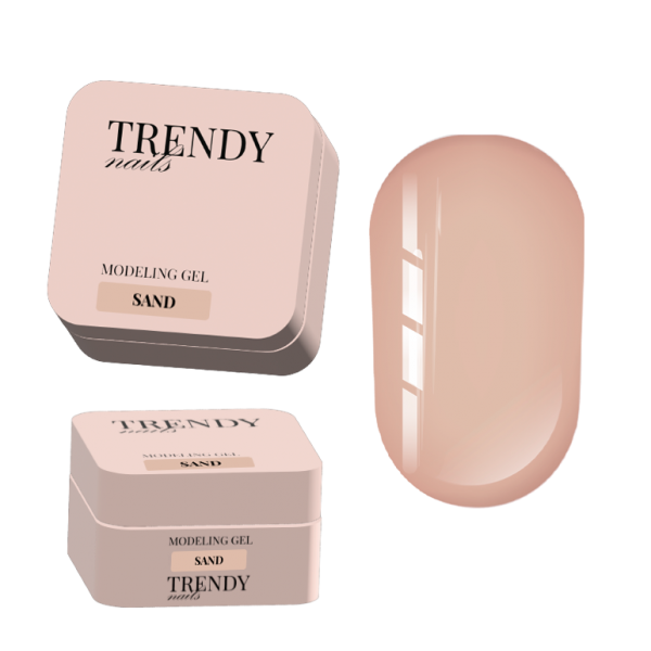 Modeling Gel SAND 50 ml Trendy Nails Modeling Gel SAND 50 ml Trendy Nails