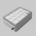 Table-top dust hood Bee grey (HEPA filter, 33W) Table-top dust hood Bee grey (HEPA filter, 33W)
