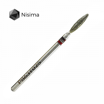 Drill bit Flame blunt 2.5mm red P863f025