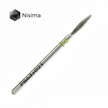 Drill bit Flame blunt 2.1mm yellow P863i021