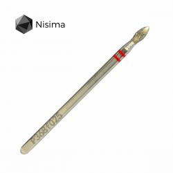 Drill bit Drop 2.5mm red P368f025