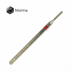 Drill bit Cylinder 1.2mm red P837f012