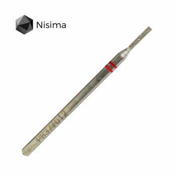 Drill bit Cylinder 1.2mm red P837f012