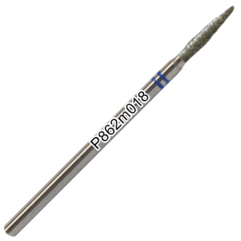 Drill bit Flame 1.8mm Blue P862m018