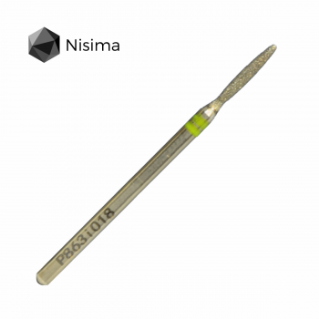 Drill bit Flame Blunt 1.8mm Yellow P863i018