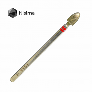 Drill bit Rounded cone 4mm red P_115fK