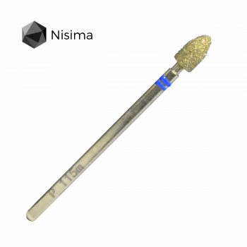 Drill bit Rounded cone 4 mm blue P_115mK