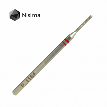 Drill bit Cylinder 1.2mm red P_118fK