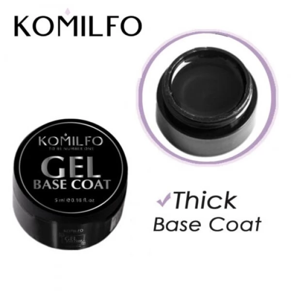 Komilfo Gel Base Coat 5 ml Komilfo Gel Base Coat 5 ml